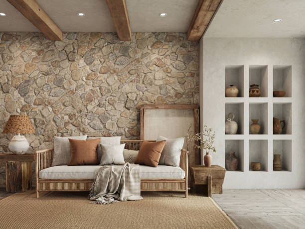 decorative stone wall