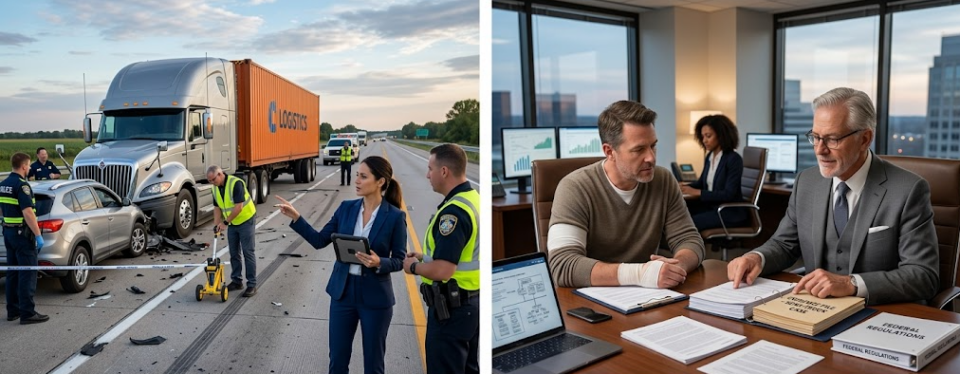 Semi truck accident attorney